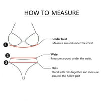 Komplet ženskih tankini kupaćih kostima Plus size Set tankini s printom na točkice s remenima na leđima odjeća
