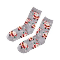 Božićne slatke blagdanske čarape od izdržljive tkanine božićne čarape za Božićni blagdanski dekor 6