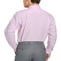 Muška haljina košulja Redovna fit Business casual majica pamučna solidna košulja za muškarce za muškarce
