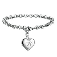 narukvice u obliku srca nakit poklon ljubav engleska dama narukvica u obliku slova narukvice