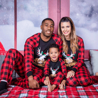 Pidžamagram Božićna pidžama za cijelu obitelj, identični Božićni obiteljski pidžama setovi, Božićna pidžama s