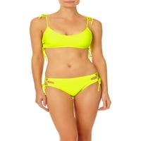 Gornji dio bikinija s prednjim vezicama s okruglim vratom bez obruba, količina, pakiranje