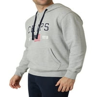 Pogon muški svakodnevni fleke logotip pulover kapuljača- veličine xs do 4xb