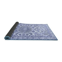 Tradicionalni tepisi u perzijskoj plavoj boji, kvadratni 5 stopa