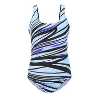 Kupaći kostimi za žene modna konzervativna odjeća za plažu s gradijentnim prugama preveliki Bikini