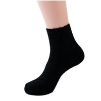 Ženske debele zimske čarape za žene, Slatke čarape za čizme za žene, ženske jesenske zimske čarape jarkih boja,
