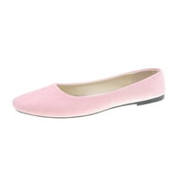 Gomelly ženski baletni stanovi skliznu se na stanove casual cipele svijetlo ružičasta 6.5