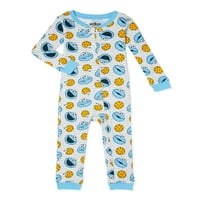 Sezame Street Baby and Toddler Boy Snug-Fit jednodijelna pidžama, veličine 9m-5T
