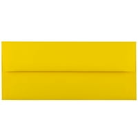 Poslovne omotnice u boji, 1/2 žute reciklirane, 500 kom kutija za rasuti teret