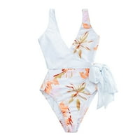 Kupaći kostim u boji, Ženski kupaći kostim u boji, Ženski Bikini, cvjetni prugasti kupaći kostim