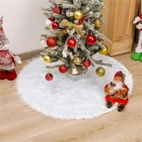 Suknja za božićno drvce, baršunasta suknja za božićno drvce za blagdanske zabave, Božićni ukrasi