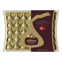 Poklon Set za Valentinovo punjen čokoladom i lješnjakom, 10 oz