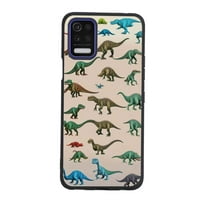 Dinosaurusi-Futrola za telefon dizajnirana posebno za bumbar, fleksibilna silikonska futrola otporna na udarce