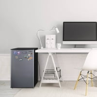 Kompaktni mini hladnjak od 3 kubika s zamrzivačem u sivoj boji-9033 900