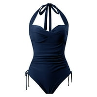 Ženski kupaći kostimi ljetni ženski jednobojni kupaći kostim modni kupaći kostim bikini na plaži kupaći kostimi