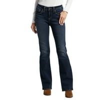 Tvrtka Silver Jeans. Ženske traperice srednje visine u srednjem struku, veličine 24-36