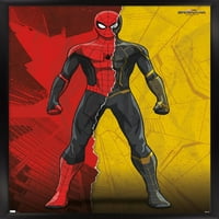 Zidni plakat Spider-Man: Nema puta kući - mješavina kostima, uokvirena 22.375 34