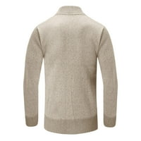 Džemperi a-list, muški casual ugrađeni puloveri, pleteni vrhovi, lagani dugi rukav, osnovni dizajn