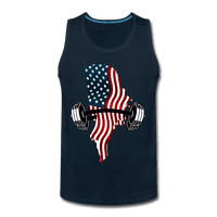 Bučice američke zastave - muški vrhunski gornji tenk