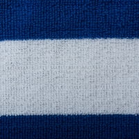 Plavi prugasti ručnik za plažu s gornjim ugrađenim džepom 26.82
