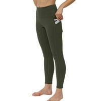 Ženske rastezljive joge gamaše fitness trčanje u teretani sportovi pune duljine aktivne hlače h4486246