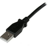 StarTech 6.6' USB 2. A Pravokutni kabel B Crna USBAB2MR