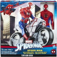 Spider-Manova akcijska figura iz serije Spider-move s ciklusom pauka
