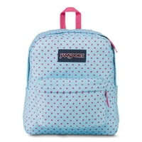 Jansport Superbreak ruksak, plava polka točka