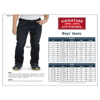 Potpis Levi Strauss & Co. Boys Athletic Pull on traperice, veličine 4- & Husky