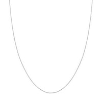 Ogrlica od bijelog zlata od 10 karata 20 s otvorenim lancem kabela s bravom od jastoga - žensko