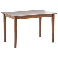 Moderan drveni stol za blagovanje, smeđi-a-list