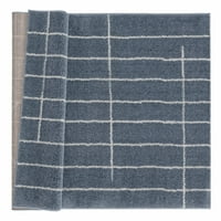 United Weavers Celestial Amael Contemporary Stripe područja prostirka, plava siva, 7'10 10'6