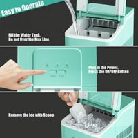 Prijenosni stolni stroj za izradu leda vaše je praktično rješenje za izradu ohlađenog leda