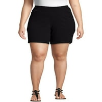 ženski sportski dres Plus Size s džepovima od A, Kratki