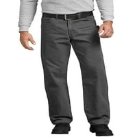 Muške traperice u odnosu na velike muške traperice širokog kroja s ravnim nogavicama u donjem dijelu