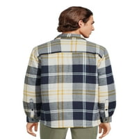 George muška i velika muška jakna s košuljom od flanela, veličine S-3xl