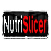 Nutrislicer 2.0., Slicer za povrće koji se sjecka, kockice i klinovi, višenamjenski helikopter hrane s lopaticama