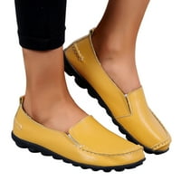 Tenisice ženske prozračne Ležerne ženske natikače protuklizne lagane cipele Natikače na platformi žute 8,5