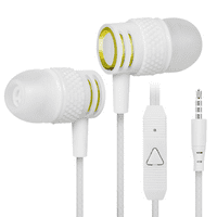 Urban P žičane slušalice u uhu s mikrofonom za Manu sa žicom koja se ne zapliće, slušalice za izolaciju buke,