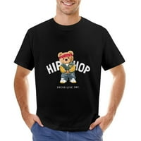 Hip hop medvjed majica za lutke muške grafičke majice urbane ulične odjeće