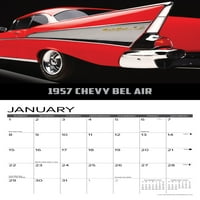 Mini zidni kalendar klasičnih automobila