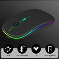 2.4GHz & Bluetooth miš, punjivi bežični miš za meizu 18S Pro Bluetooth bežični miš za prijenosno računalo Mac