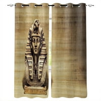 Legenda egipatske kulture faraona s crtežima za ukrašavanje prozora zavjese nadstrešnica za dnevni boravak vijenac