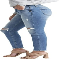 Tvrtka Silver Jeans. Ženske uske traperice srednje visine, veličine struka 24-34