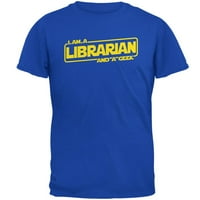 Knjižničarka i geek, Muška meka Majica iz NIH-a