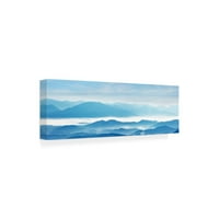Zaštitni znak likovna umjetnost 'Misty Mountains ix' platno umjetnost Jamesa McLoughlina