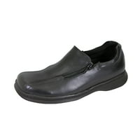 Udobne cipele široke širine, elegantne izdržljive natikače Crne 11