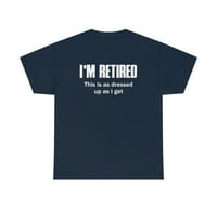 FamilyLoveShop LLC za umirovljenje, u mirovini sam ovo je odijevanje dok dobivam majicu, smiješni majica za umirovljenje,