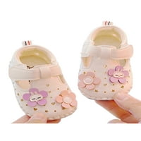 Ljetne sandale za cipele za novorođenčad zatvorene cipele s nožnim prstima Magic Give Girls Nelip Slatka bež 3c
