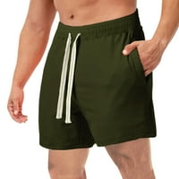 Muške kratke hlače izbor casual, muške planinarske kratke hlače Brzosušeće kratke hlače za obuku vojske u zelenoj